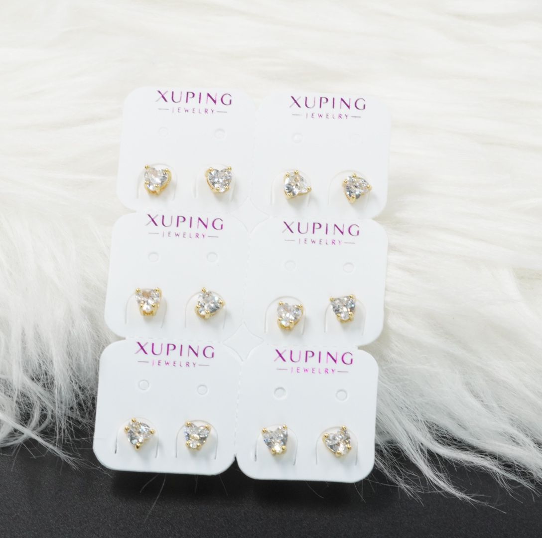 TOPO CORAZON BLANCO TIPO DIAMANTE DORA#5